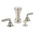 California Faucets - 3004K-MWHT - Widespread Bathroom Sink Faucets