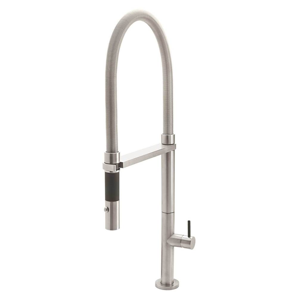 California Faucets Pull Out Faucet Kitchen Faucets item K50-150-BSST-MWHT