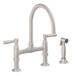 California Faucets - K10-120S-33-PB - Bridge Kitchen Faucets
