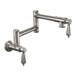 California Faucets - K10-201-68-PC - Wall Mount Pot Fillers