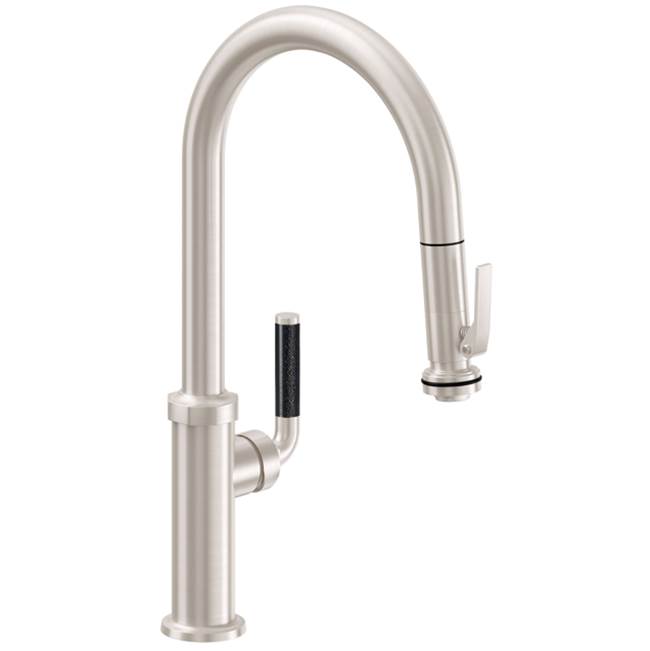 California Faucets Pull Down Faucet Kitchen Faucets item K30-100SQ-FL-MWHT