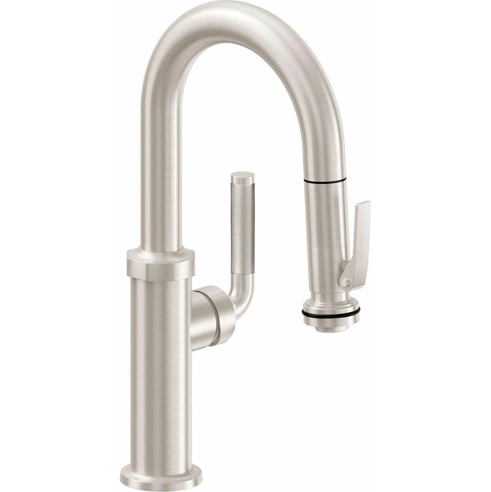 California Faucets Deck Mount Kitchen Faucets item K30-101SQ-SL-PB