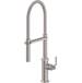 California Faucets - K30-150-FL-SN - Single Hole Kitchen Faucets