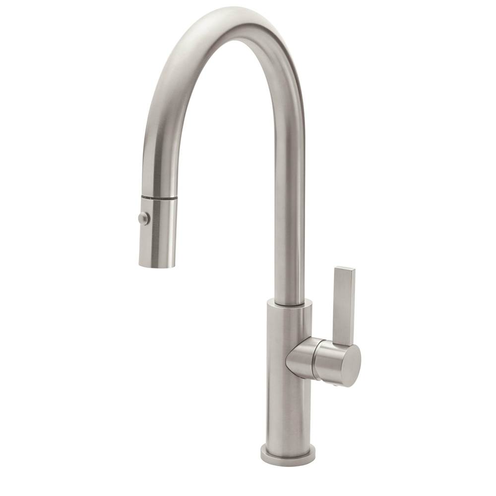 California Faucets Pull Down Faucet Kitchen Faucets item K51-100-BFB -MWHT