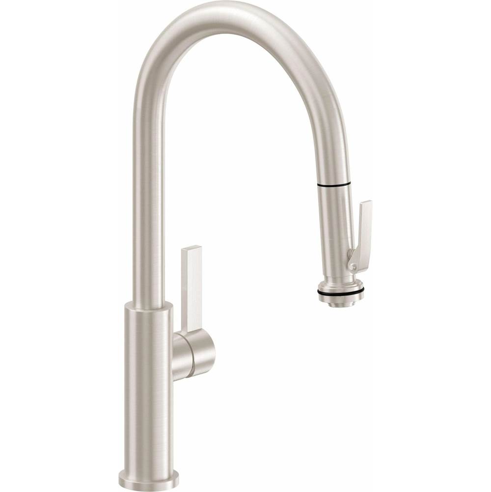 California Faucets Pull Down Faucet Kitchen Faucets item K51-100SQ-ST-ACF