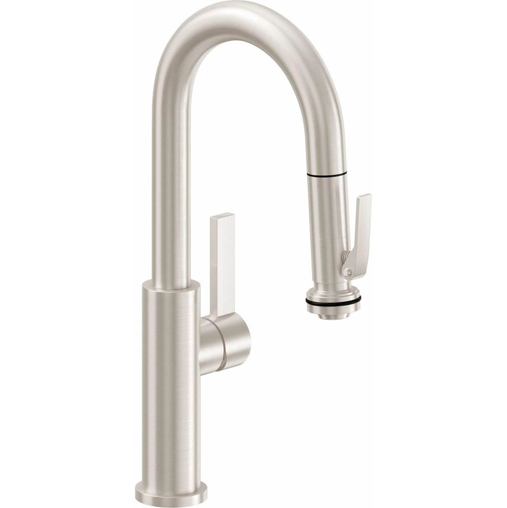 California Faucets Deck Mount Kitchen Faucets item K51-101SQ-BST-MWHT