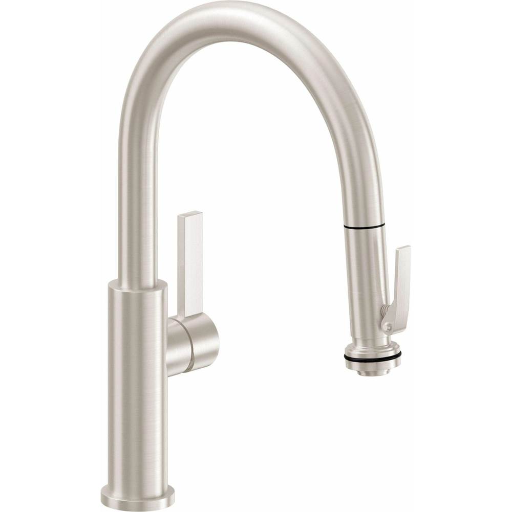 California Faucets Pull Down Faucet Kitchen Faucets item K51-102SQ-BFB-ANF