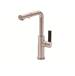 California Faucets - K51-110-BFB-USS - Pull Out Kitchen Faucets