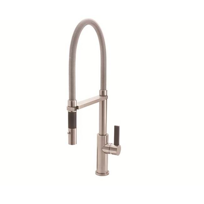 California Faucets Pull Out Faucet Kitchen Faucets item K51-150-BFB-MWHT