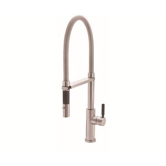 California Faucets Pull Out Faucet Kitchen Faucets item K51-150-BST-LPG