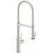 California Faucets - K51-150SQ-ST-PC - Single Hole Kitchen Faucets