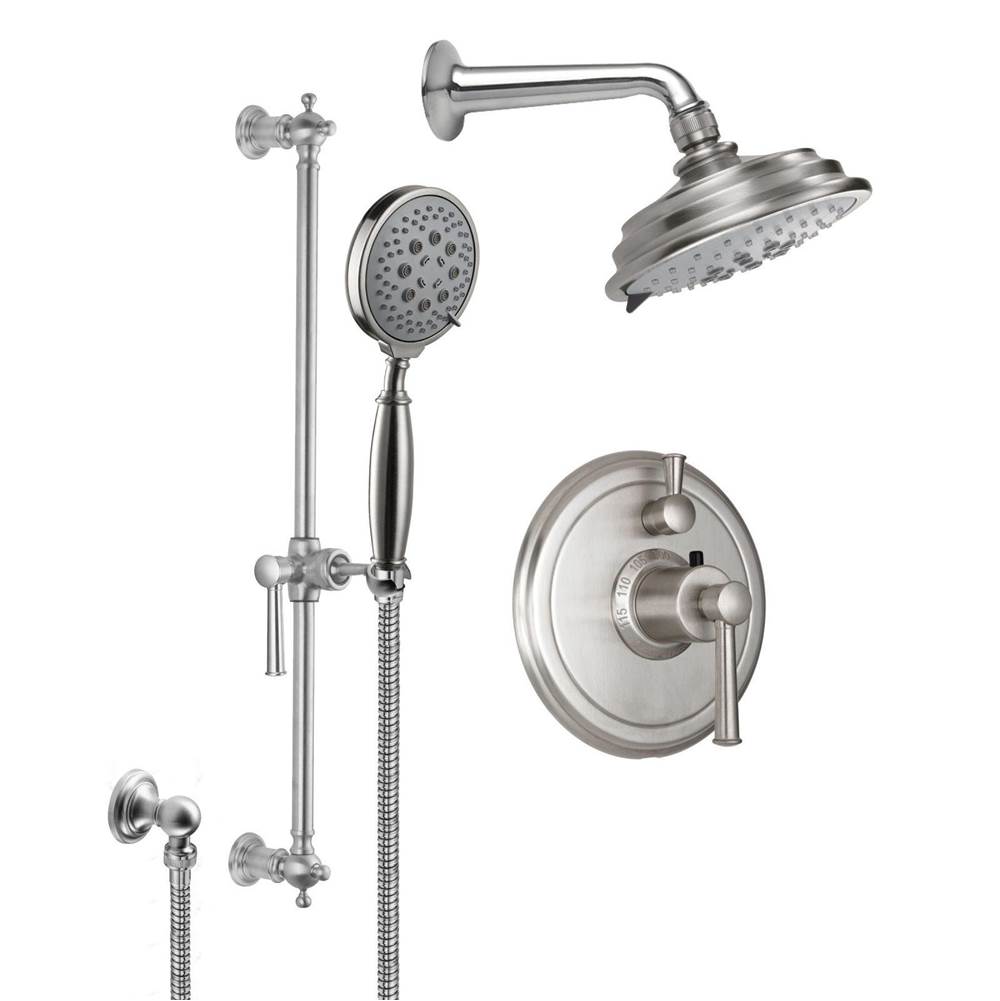 California Faucets Shower System Kits Shower Systems item KT03-48.25-MBLK