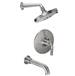 California Faucets - KT04-30K.18-USS - Tub And Shower Faucet Trims