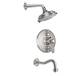 California Faucets - KT05-33.25-USS - Tub And Shower Faucet Trims
