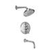 California Faucets - KT05-48.18-USS - Tub And Shower Faucet Trims