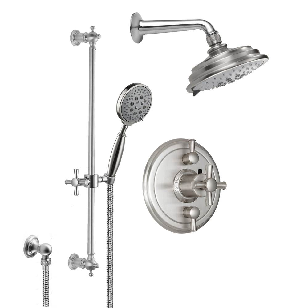 California Faucets Shower System Kits Shower Systems item KT12-48X.25-BNU
