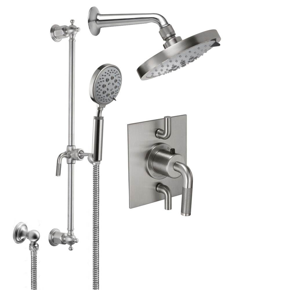 California Faucets Shower System Kits Shower Systems item KT13-30K.18-MBLK