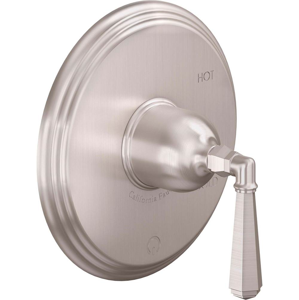 California Faucets Pressure Balance Valve Trims Shower Faucet Trims item TO-PBL-46-WHT