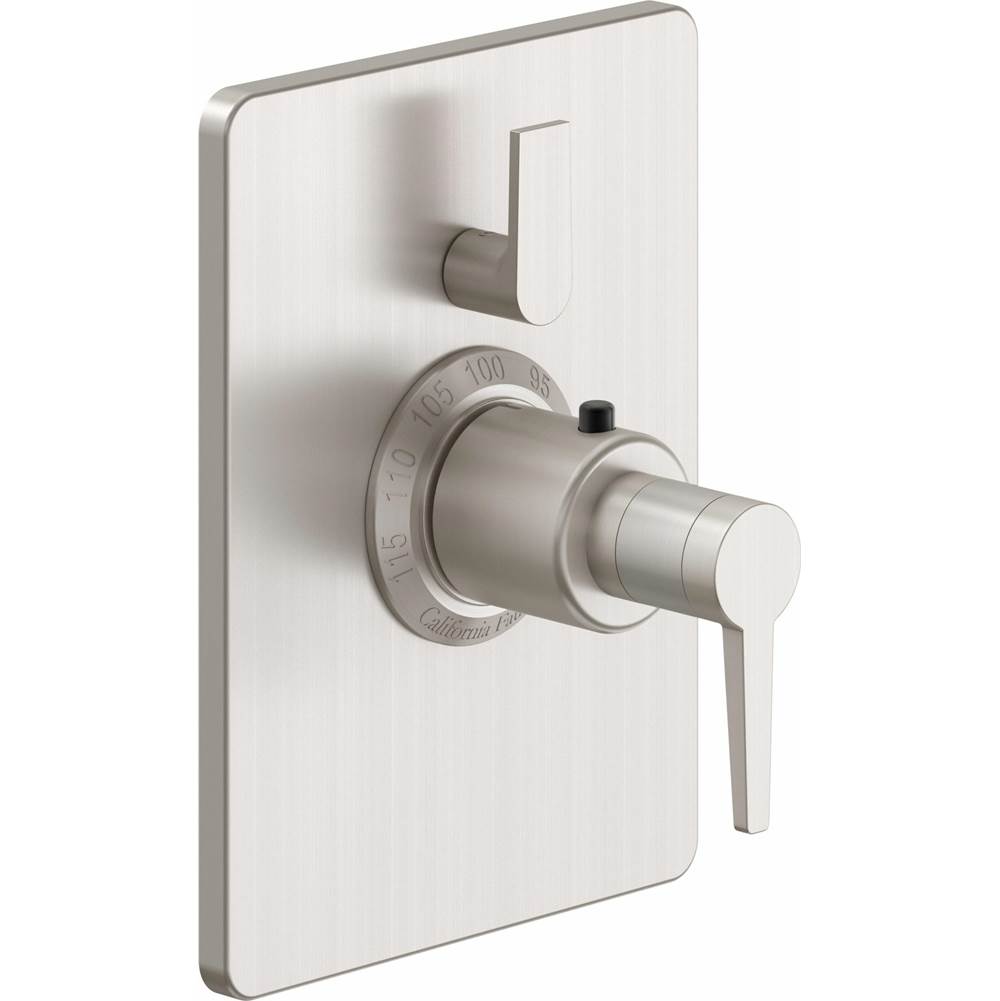 California Faucets Thermostatic Valve Trim Shower Faucet Trims item TO-THC1L-53-ACF
