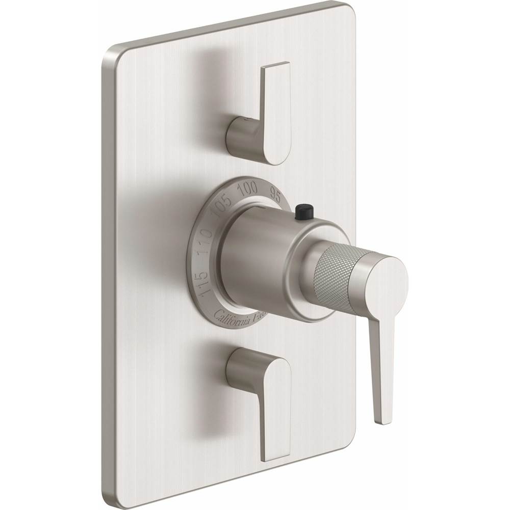 California Faucets Thermostatic Valve Trim Shower Faucet Trims item TO-THC2L-53K-LPG