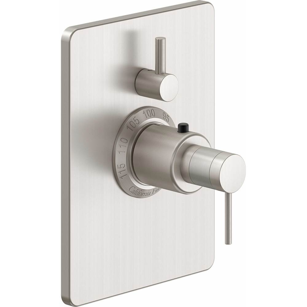 California Faucets Thermostatic Valve Trim Shower Faucet Trims item TO-THC1L-52-PB