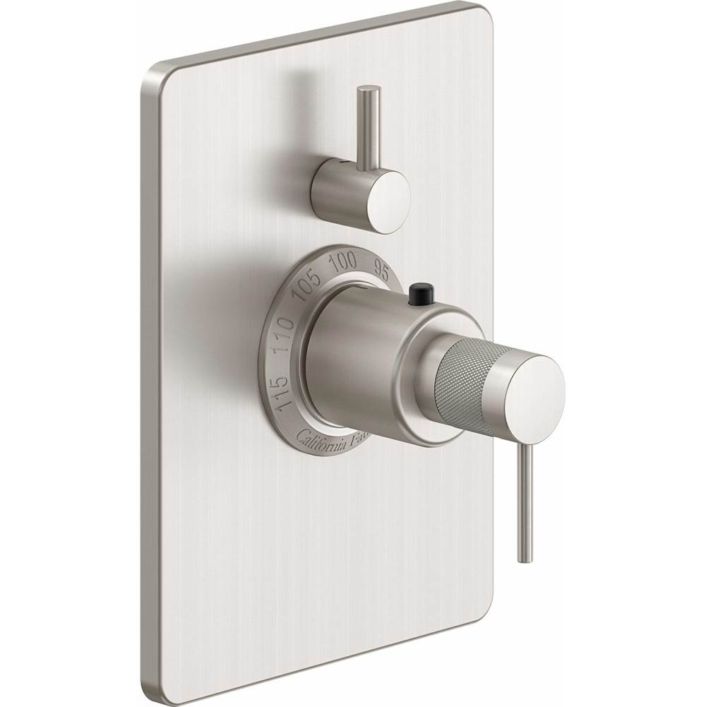 California Faucets Thermostatic Valve Trim Shower Faucet Trims item TO-THC1L-52K-SC