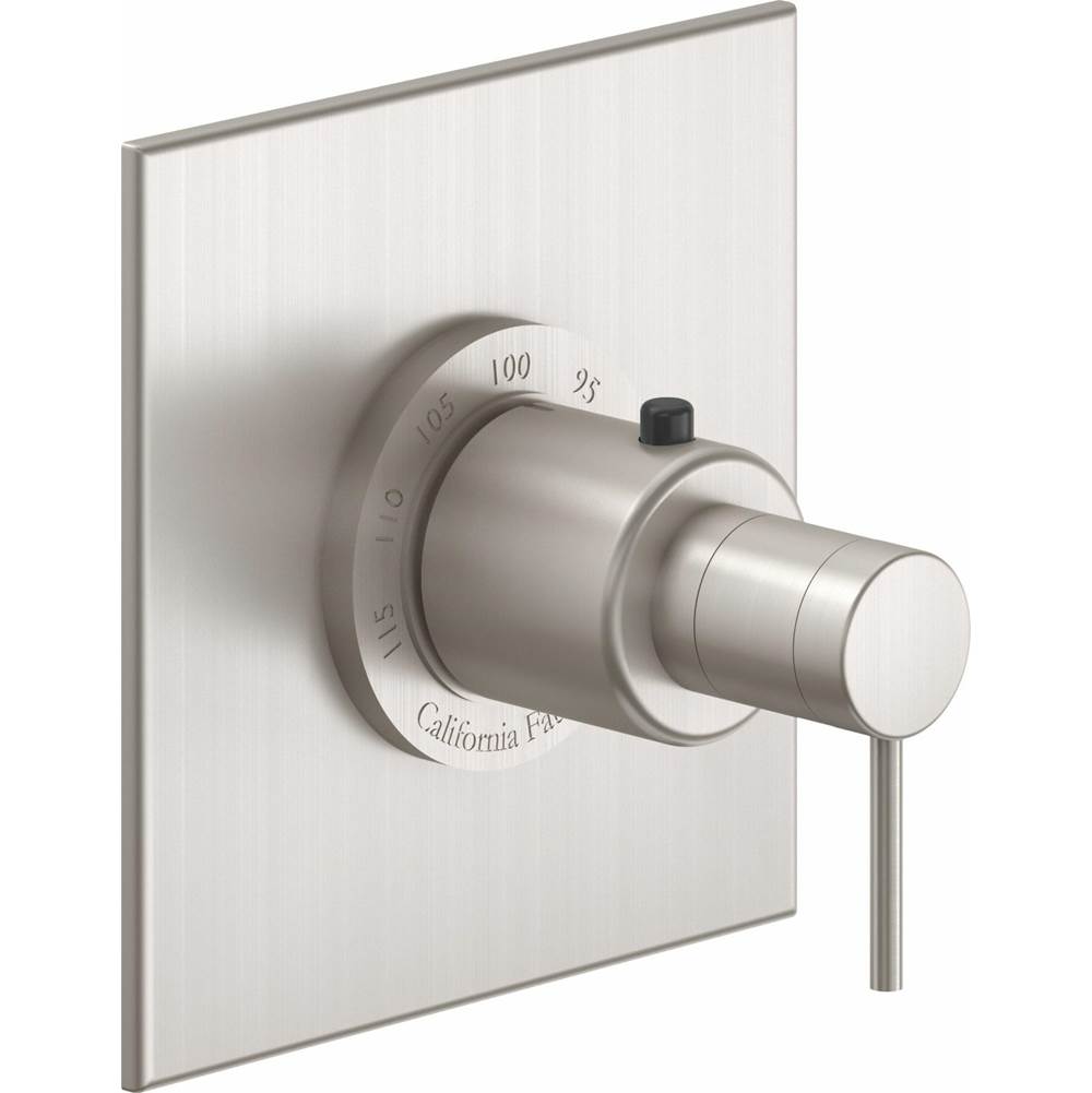 California Faucets Thermostatic Valve Trim Shower Faucet Trims item TO-THFN-52-BTB