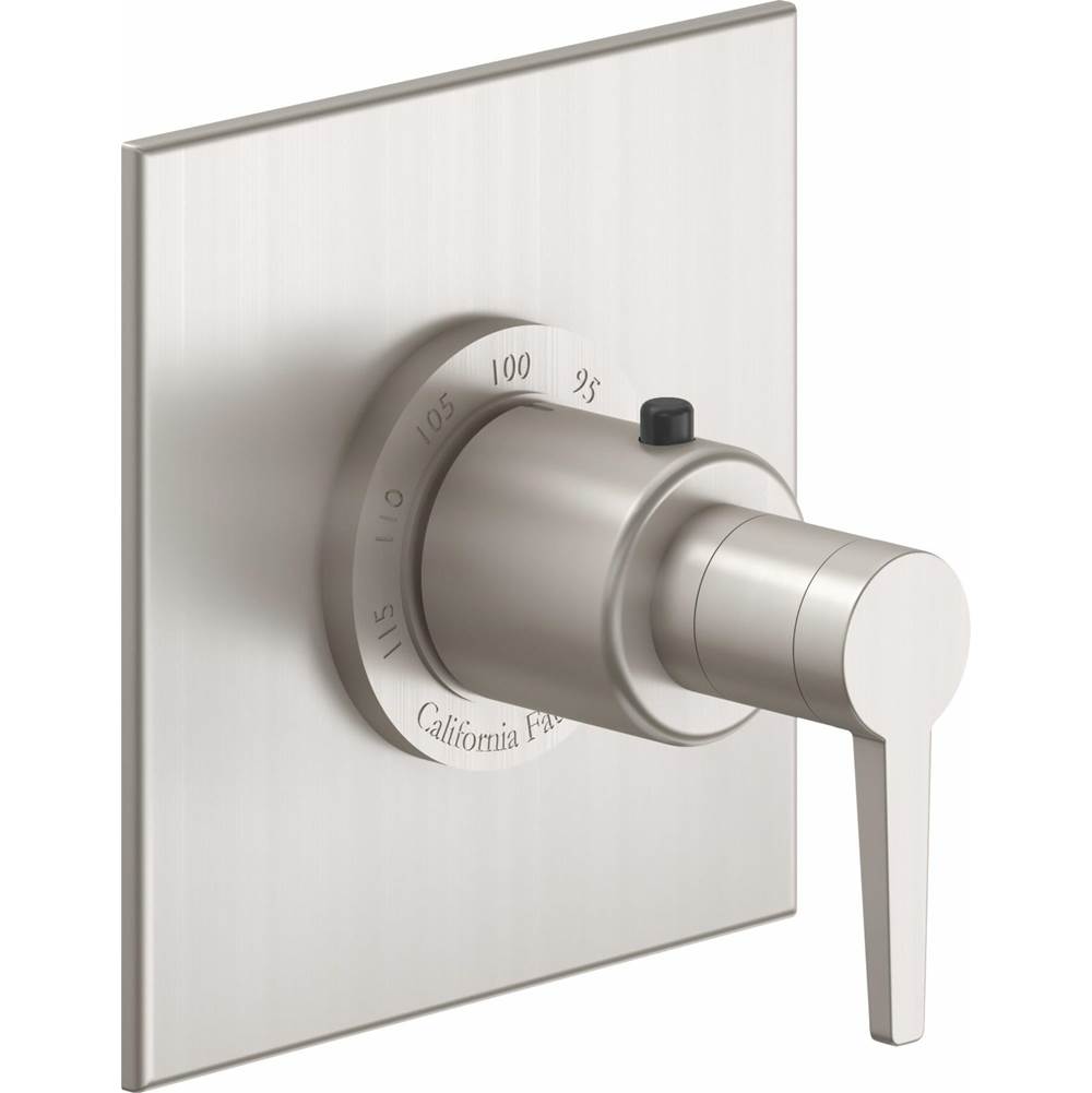 California Faucets Thermostatic Valve Trim Shower Faucet Trims item TO-THFN-53-PBU