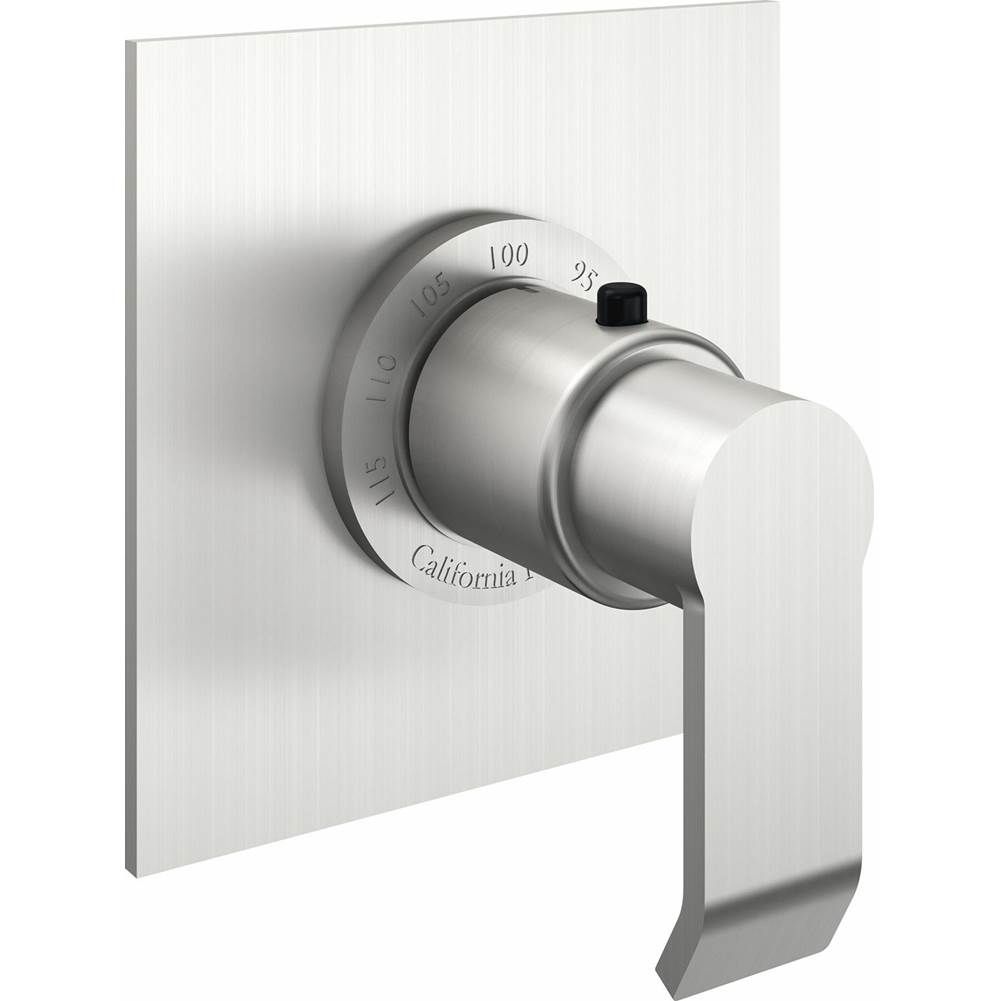 California Faucets Thermostatic Valve Trim Shower Faucet Trims item TO-THFN-E5-PN