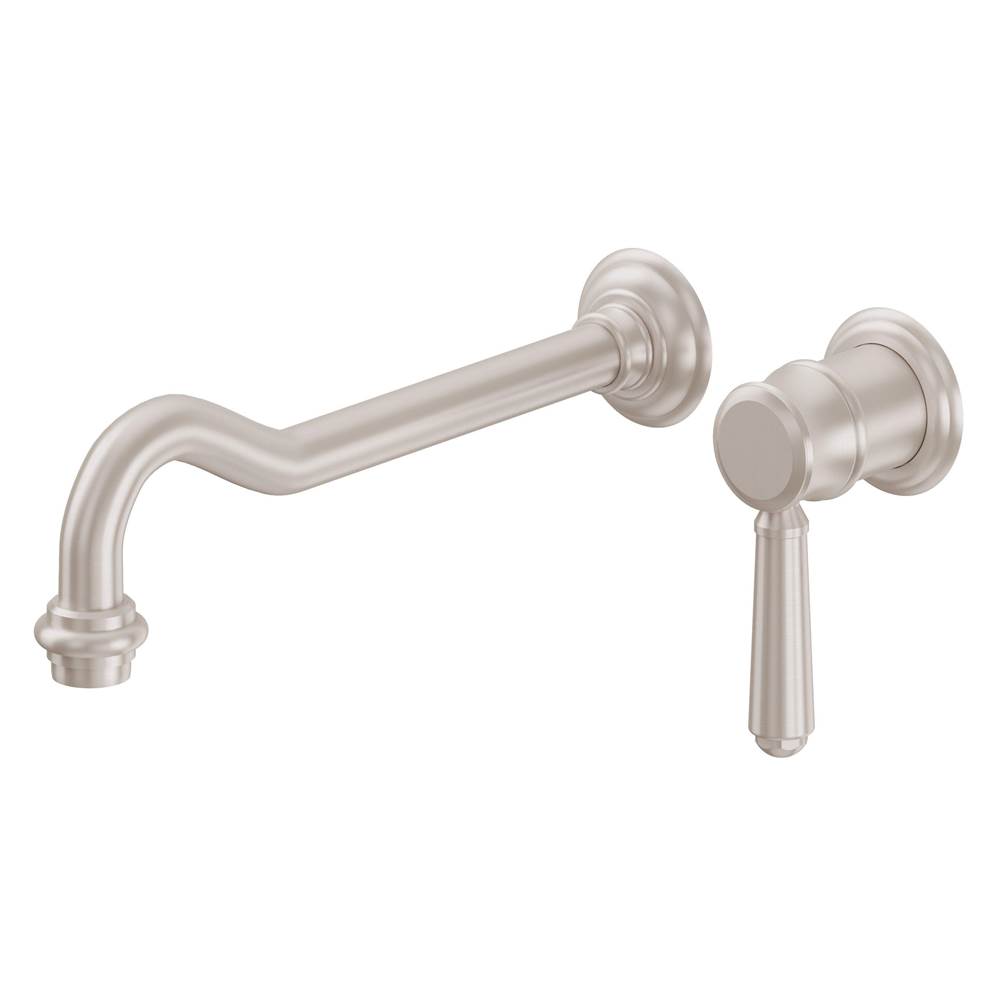 California Faucets Wall Mounted Bathroom Sink Faucets item TO-V3301-9-SN