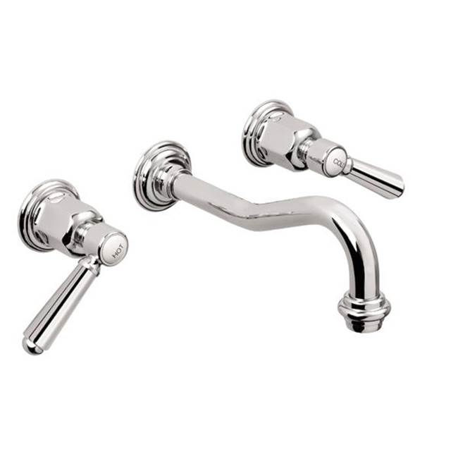California Faucets Wall Mounted Bathroom Sink Faucets item TO-V3302-7-LPG