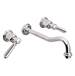 California Faucets - TO-V3302-9-PC - Wall Mounted Bathroom Sink Faucets