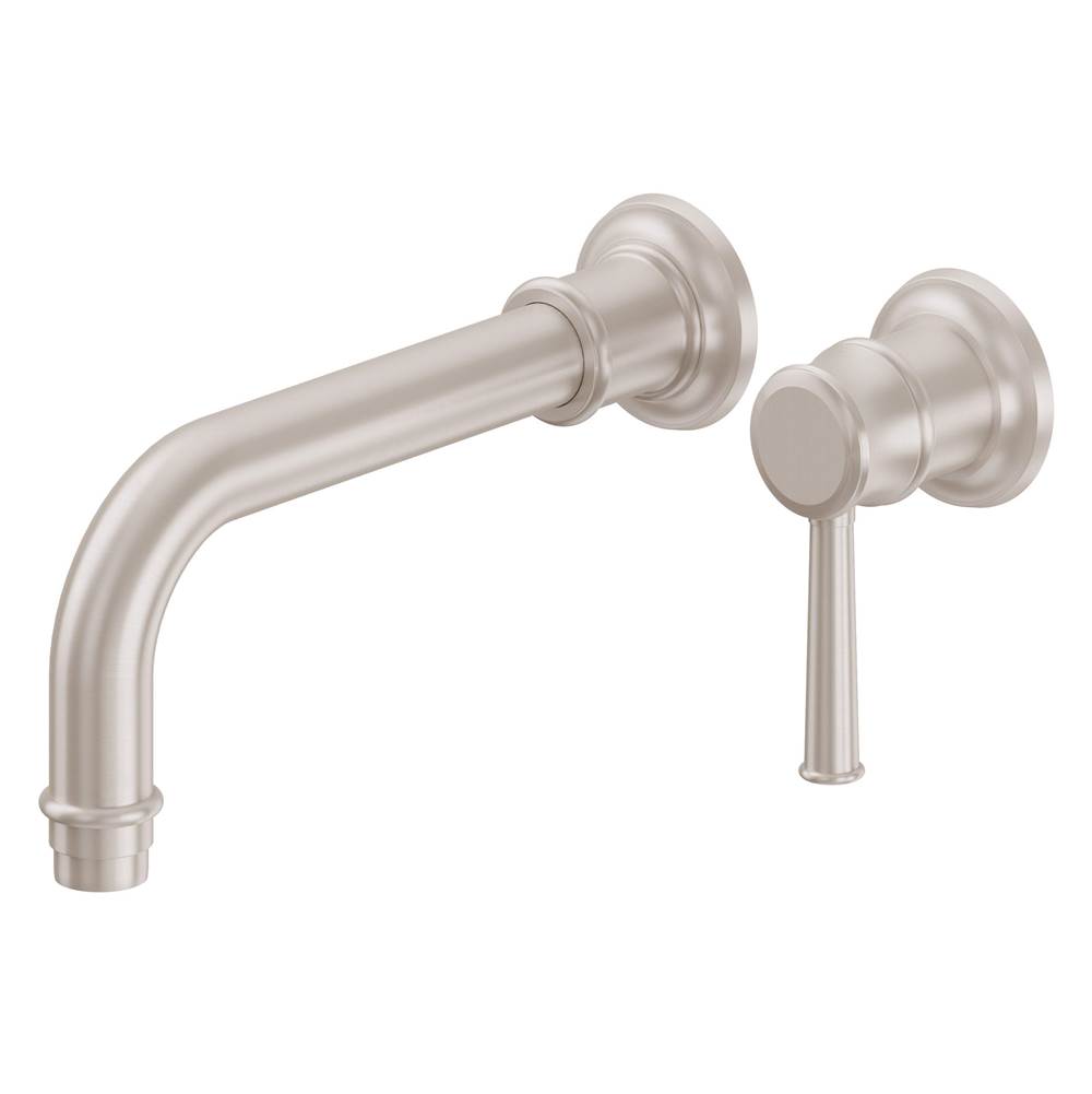 California Faucets Wall Mounted Bathroom Sink Faucets item TO-V4801-9-MBLK