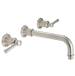 California Faucets - TO-V4802-9-MWHT - Wall Mounted Bathroom Sink Faucets