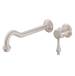 California Faucets - TO-V6101-9-MWHT - Wall Mounted Bathroom Sink Faucets