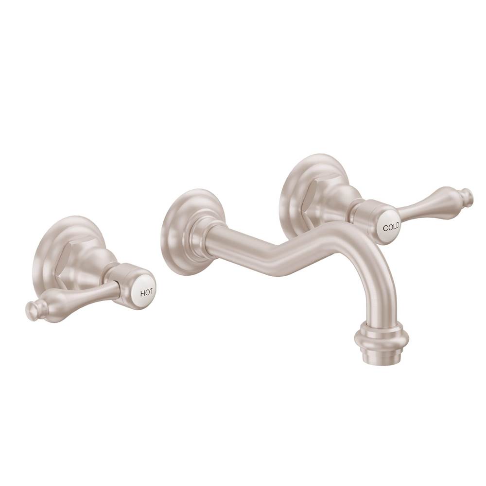 California Faucets Wall Mounted Bathroom Sink Faucets item TO-V6102-7-ORB