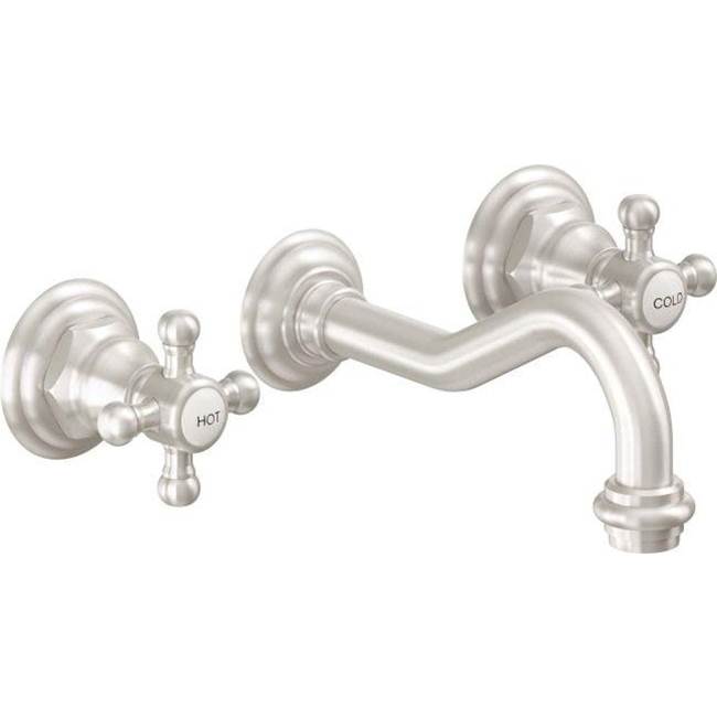 California Faucets Wall Mounted Bathroom Sink Faucets item TO-V6102X-7-PBU