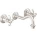 California Faucets - TO-V6102XD-7-MBLK - Wall Mounted Bathroom Sink Faucets