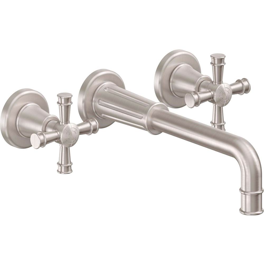 California Faucets Wall Mounted Bathroom Sink Faucets item TO-VC102X-9-MBLK