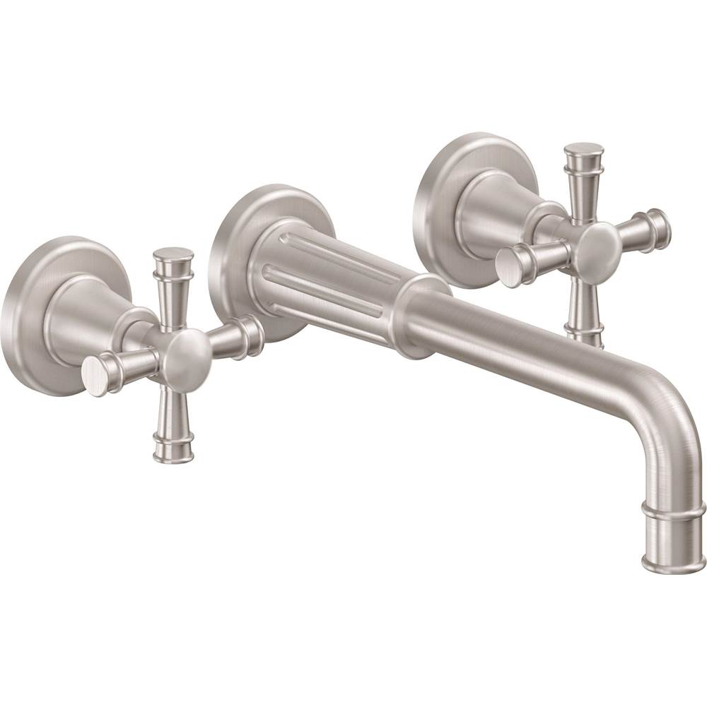 California Faucets Wall Mounted Bathroom Sink Faucets item TO-VC102XS-9-MWHT