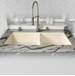 Ceco - 744-UM-22 - Undermount Kitchen Sinks