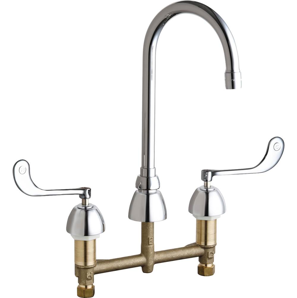 Chicago Faucets  Bathroom Sink Faucets item 786-E3-319XKABCP
