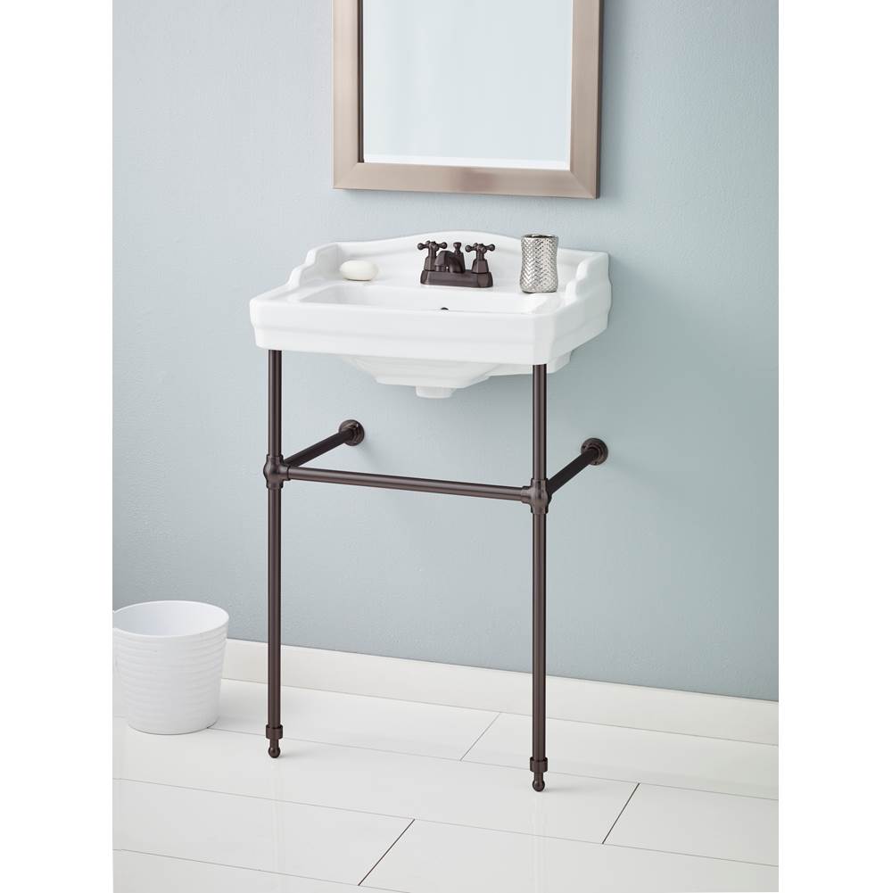 Cheviot Products  Bathroom Sinks item 553-WH-4/575-AB