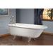 Cheviot Products - 2093-WC-6-CH - Clawfoot Soaking Tubs