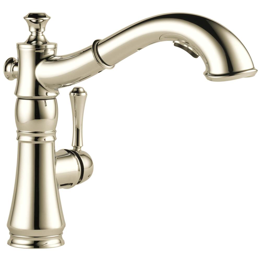 Delta Faucet Single Hole Kitchen Faucets item 4197-PN-DST