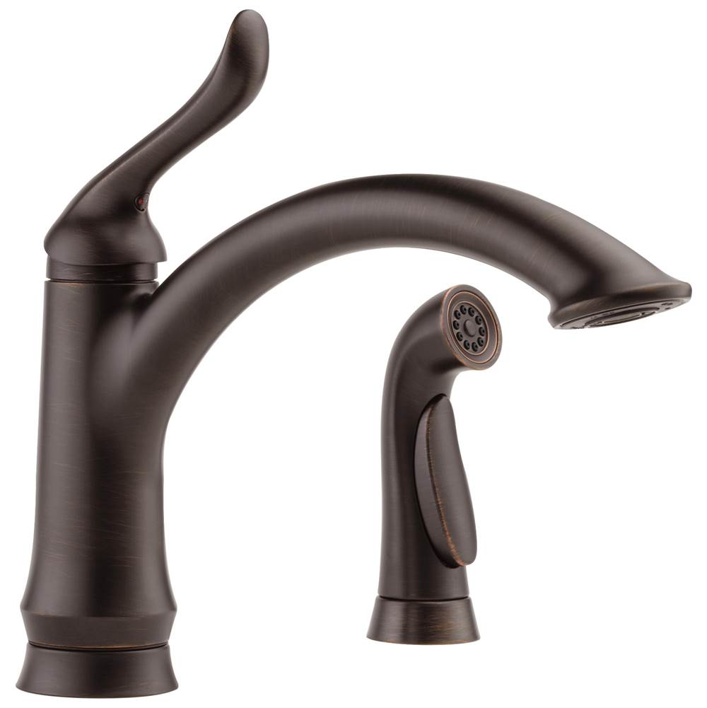 Delta Faucet Deck Mount Kitchen Faucets item 4453-RB-DST