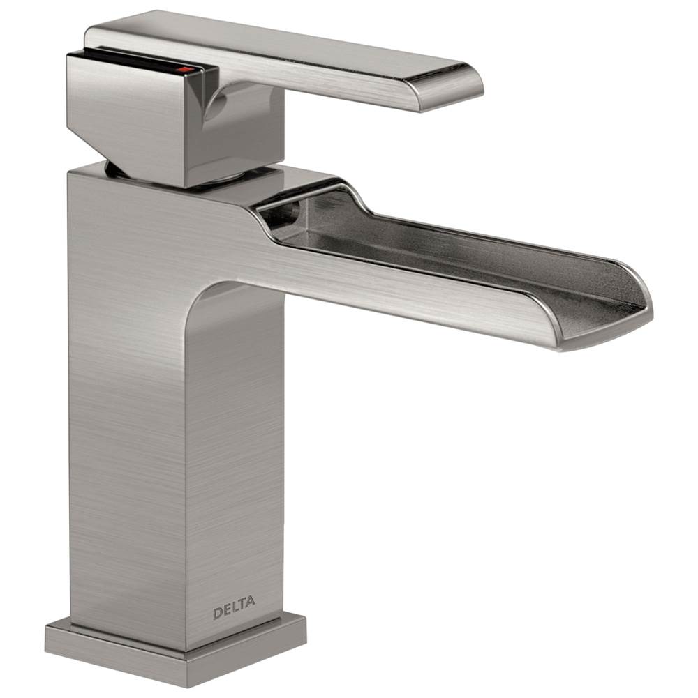 Delta Faucet Single Hole Bathroom Sink Faucets item 568LF-SSLPU