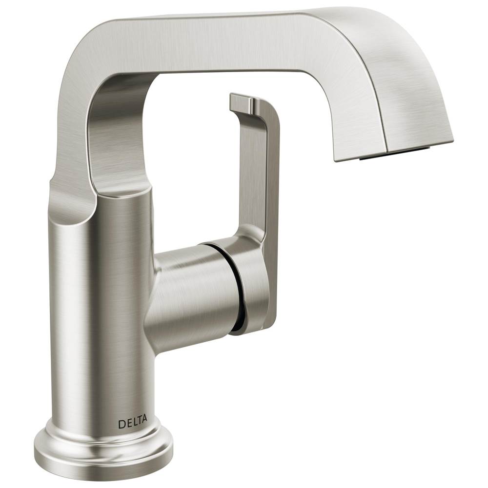 Delta Faucet Single Hole Bathroom Sink Faucets item 589SH-SS-PR-DST