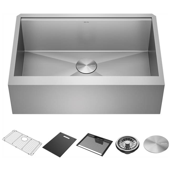 Delta Faucet Workstation Kitchen Sinks Kitchen Sinks item 95C9031-30S-SS