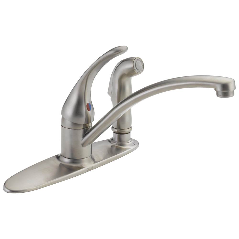 Delta Faucet Deck Mount Kitchen Faucets item B3310LF-SS